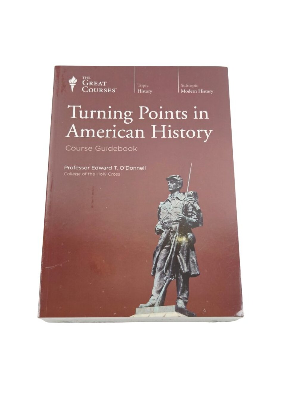 The Great Courses Turning Points in American History Guidebook DVD NIP 2011